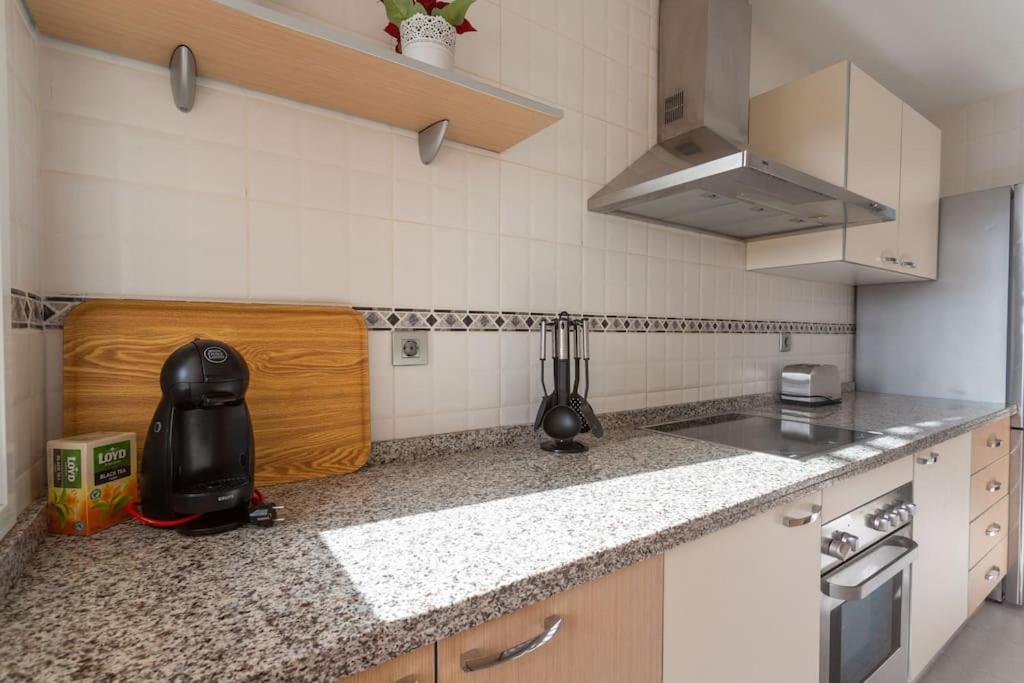 Prachtig Luxe Appartement Met Zeezicht San Miguel de Abona Dış mekan fotoğraf
